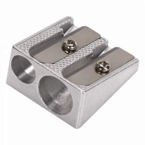 Точилка металлическая BRAUBERG  2 отверсти...